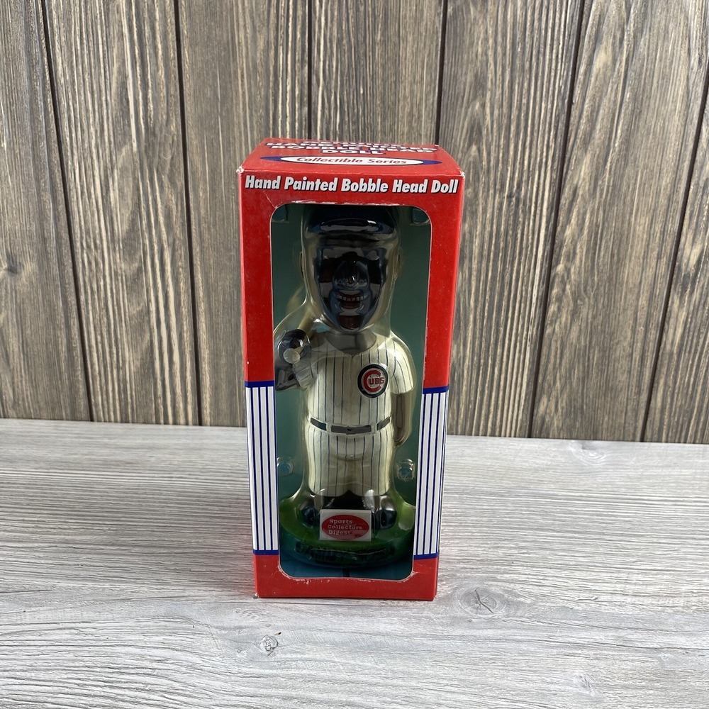 Chicago Cubs Sammy Sosa 2001 Hand Painted Bobble Head Sports Collectors Digest